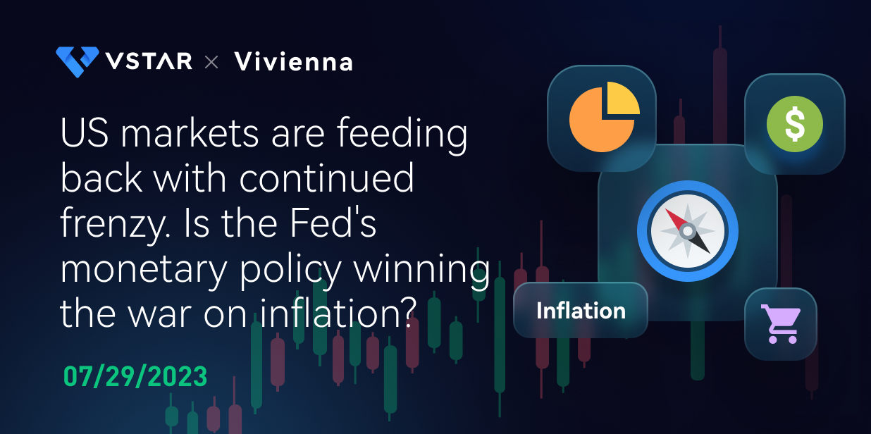 US markets are feeding back with continued frenzy. Is the Fed's monetary policy winning the war on inflation?