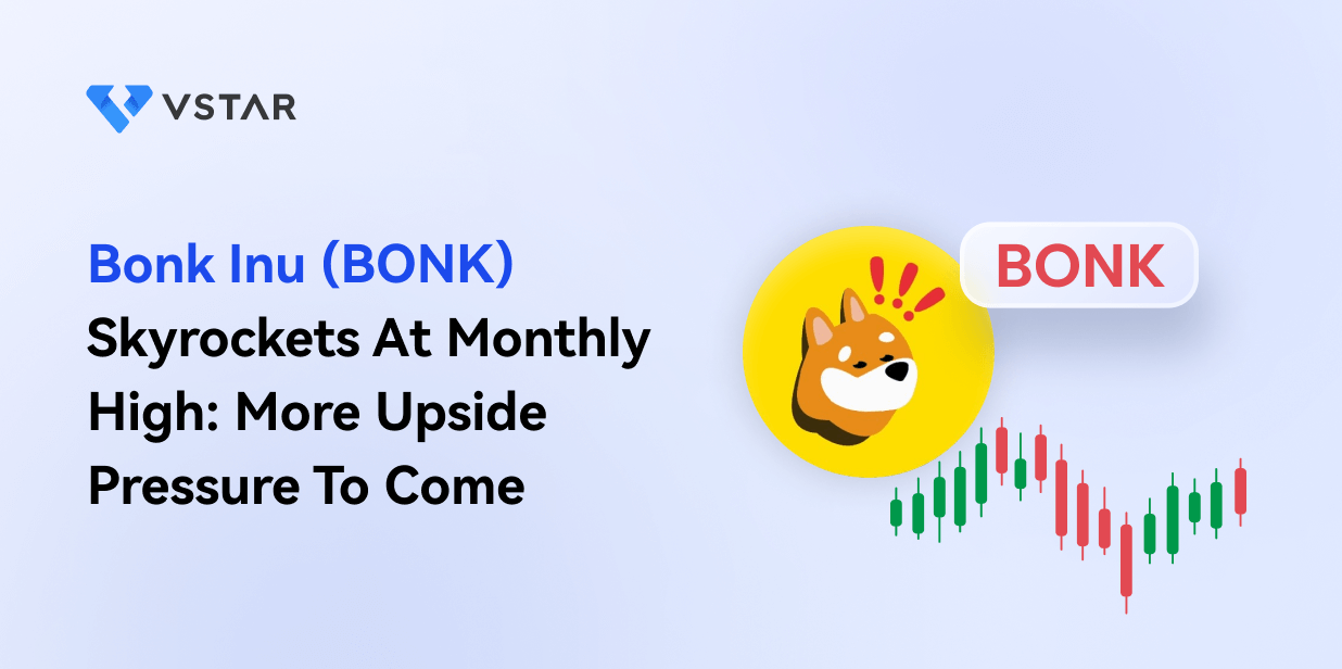 Bonk Inu (BONK) Skyrockets At Monthly High: More Upside Pressure To Come