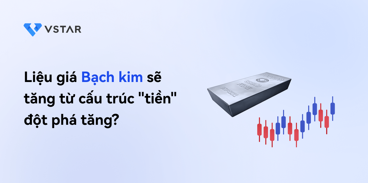 Liệu giá bạch kim có tiếp tục tăng từ cấu trúc trước đột phá "bull"?