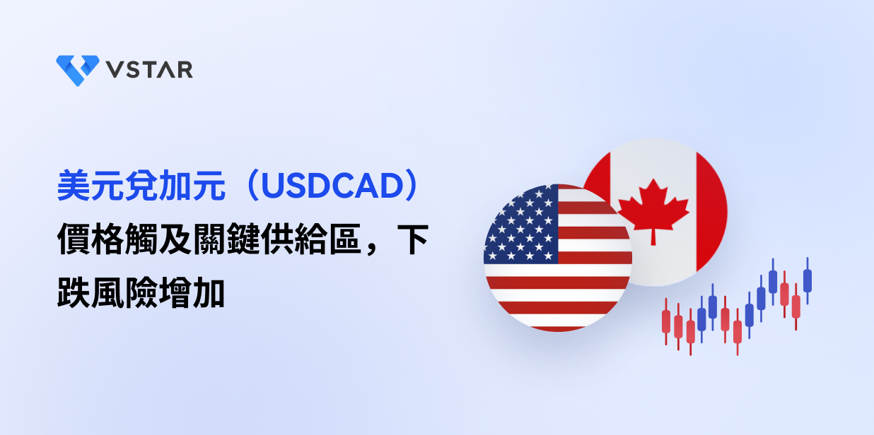 美元兌加元（USDCAD）價格觸及關鍵供給區，下跌風險增加