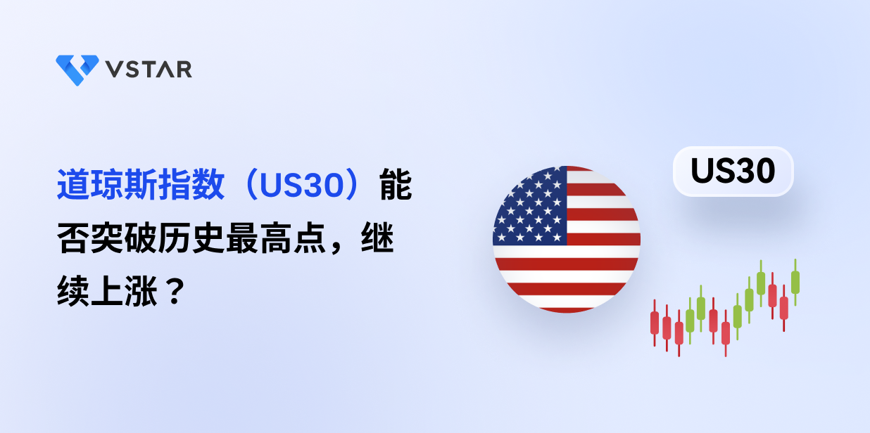 道琼斯指数（US30）能否突破历史最高点，继续上涨？