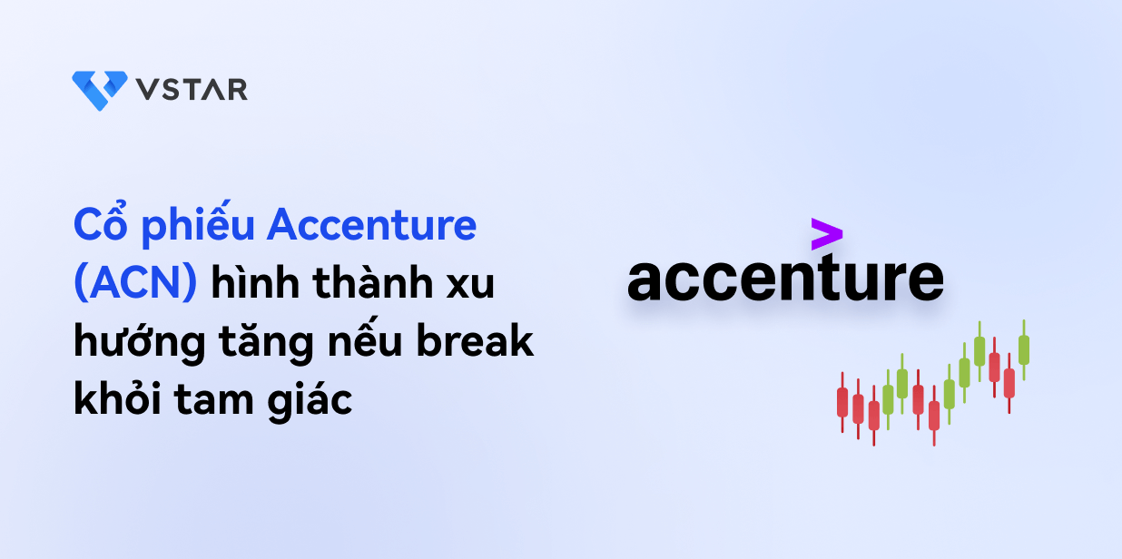 Cổ phiếu Accenture (ACN) có thể tăng sau khi break mô hình tam giác