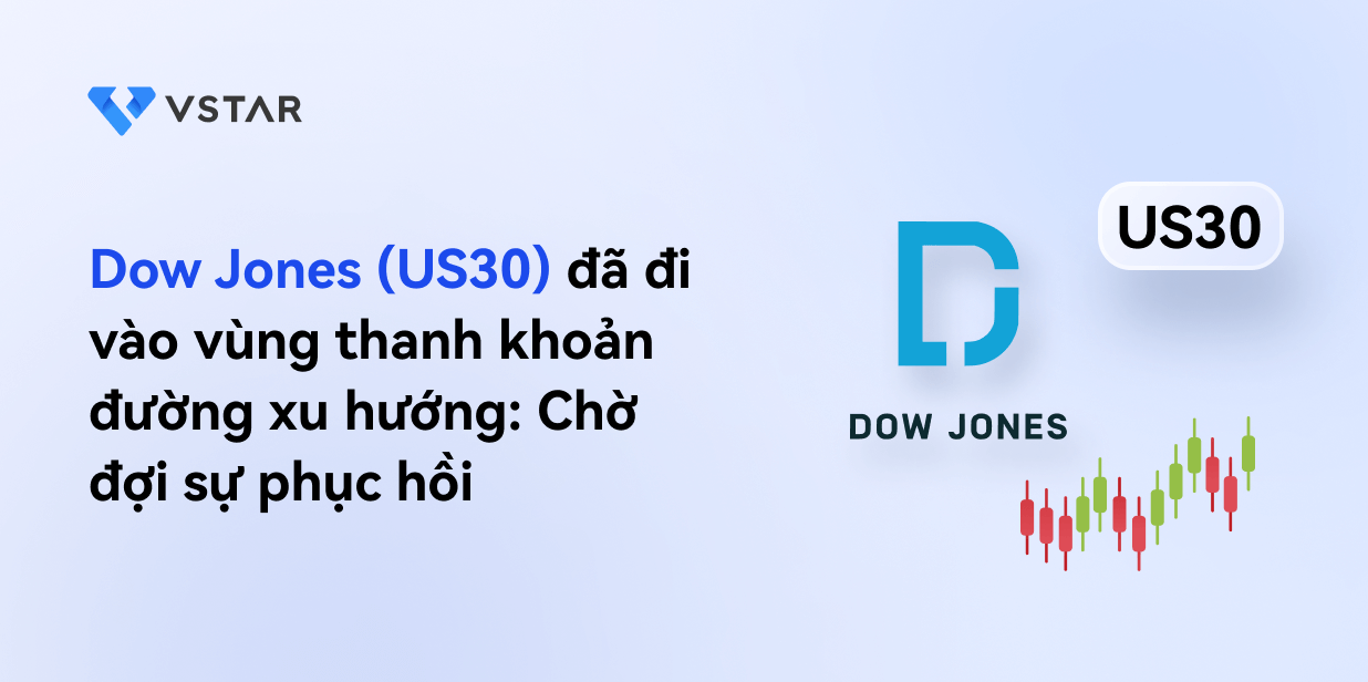 Dow Jones (US30) đang ở vùng thanh khoản trendline: Chuẩn bị cho đợt hồi phục