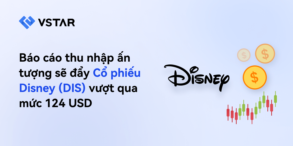 Báo cáo thu nhập ấn tượng sẽ đẩy Cổ phiếu Disney (DIS) vượt qua mức 124 USD