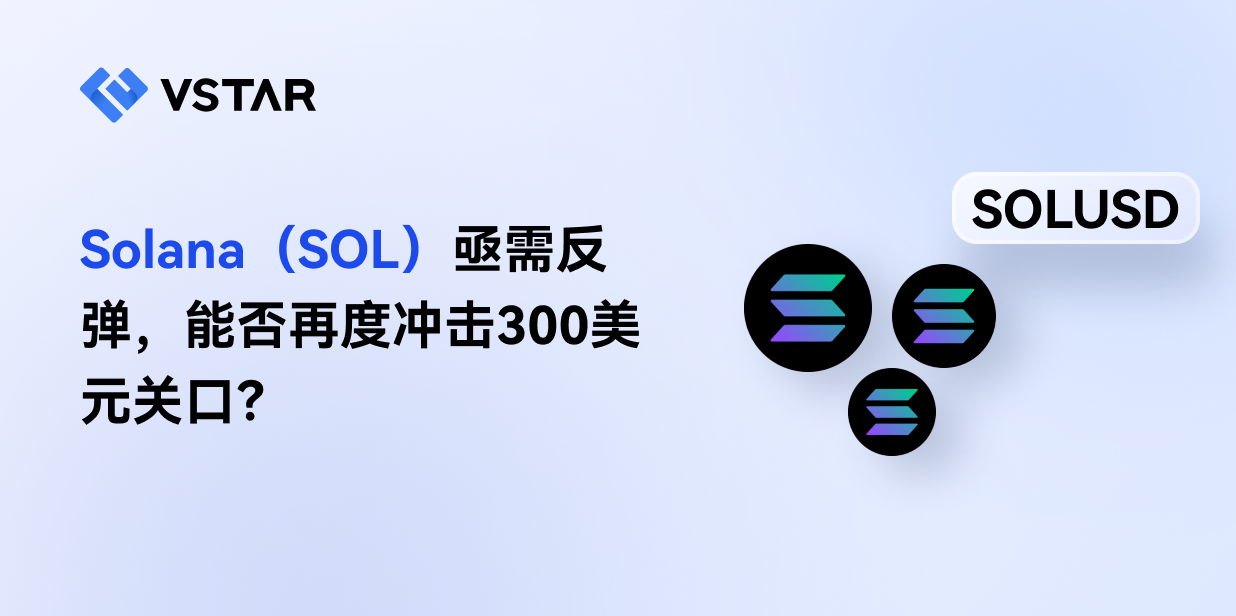 Solana（SOL）亟需反弹，能否再度冲击300美元关口？